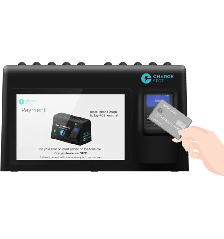 Tap your card or device on the reader